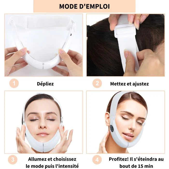 Technologie SculptLift : Dispositif Amincissant pour Visage et double menton