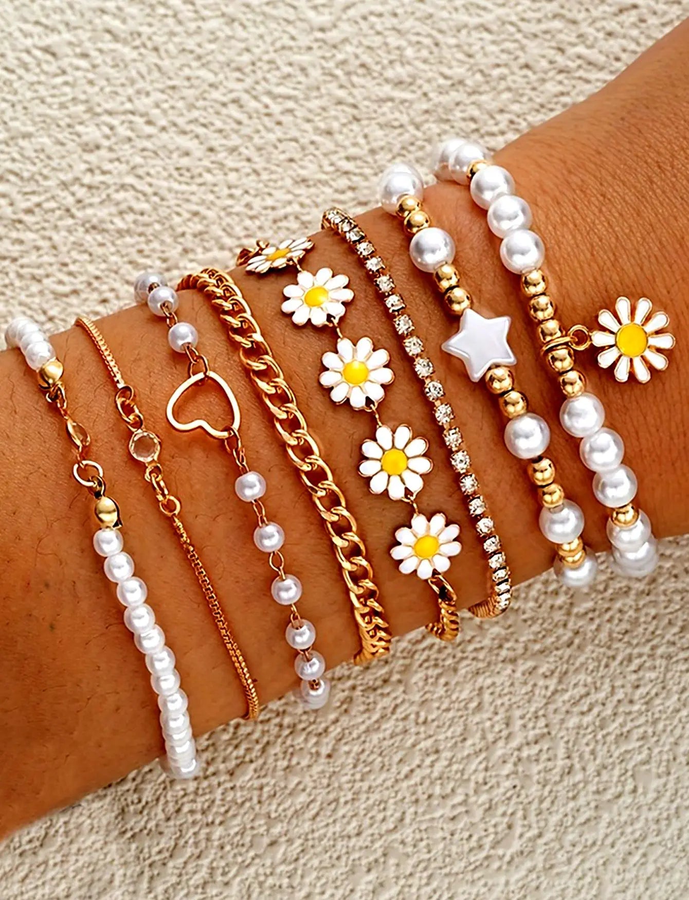 Coffret de 9 Bracelets : L'Accessoire Parfait pour Un Look Tendance