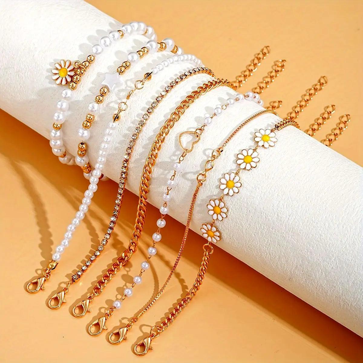 Coffret de 9 Bracelets : L'Accessoire Parfait pour Un Look Tendance